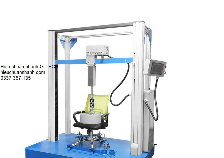 Hiệu chuẩn Máy thí nghiệm Cơ bật của ghế/ Recliner testing machine Hiệu chuẩn Máy thí nghiệm Cơ bật của ghế/ Recliner testing machine