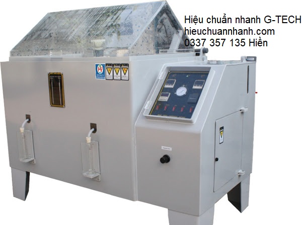 Hiệu chuẩn Máy thí nghiệm Độ rỉ sét/ Salt mist corrosin tester machine  Hiệu chuẩn Máy thí nghiệm Độ rỉ sét/ Salt mist corrosin tester machine