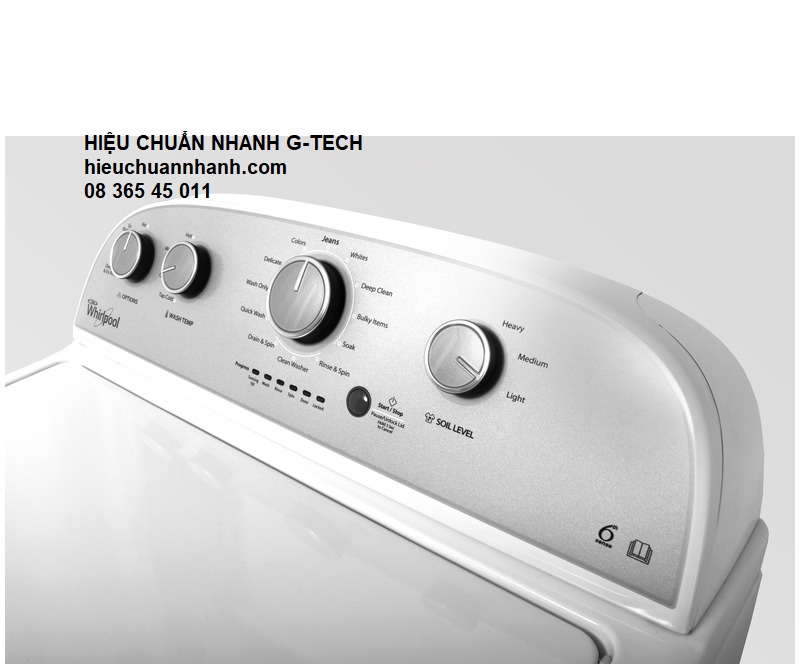 Hiệu chuẩn máy giặt/ Washing Machine WHIRLPOOL 3LWTW4815FW0- Hiệu chuẩn nhanh Hiệu chuẩn máy giặt/ Washing Machine WHIRLPOOL 3LWTW4815FW0- Hiệu chuẩn nhanh