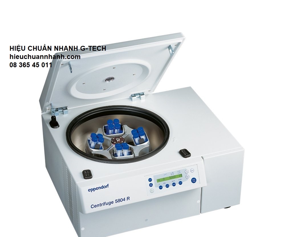 Hiệu chuẩn máy ly tâm/ Centrifuge EPPENDORF 5804R- Hiệu chuẩn nhanh Hiệu chuẩn máy ly tâm/ Centrifuge EPPENDORF 5804R- Hiệu chuẩn nhanh