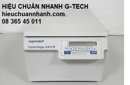 Hiệu chuẩn máy ly tâm/ Centrifuge EPPENDORF 5417R- Hiệu chuẩn nhanh Hiệu chuẩn máy ly tâm/ Centrifuge EPPENDORF 5417R- Hiệu chuẩn nhanh