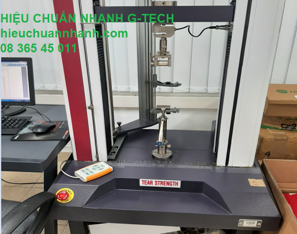 Hiệu chuẩn máy kiểm tra độ bền xé/ TEAR STREGTH- Hiệu chuẩn G-TECH Hiệu chuẩn máy kiểm tra độ bền xé/ TEAR STREGTH- Hiệu chuẩn G-TECH