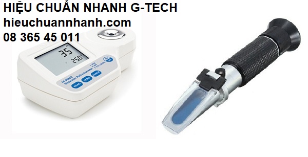 Hiệu chuẩn máy đo độ mặn- Hiệu chuẩn nhanh G-TECH Hiệu chuẩn máy đo độ mặn- Hiệu chuẩn nhanh G-TECH
