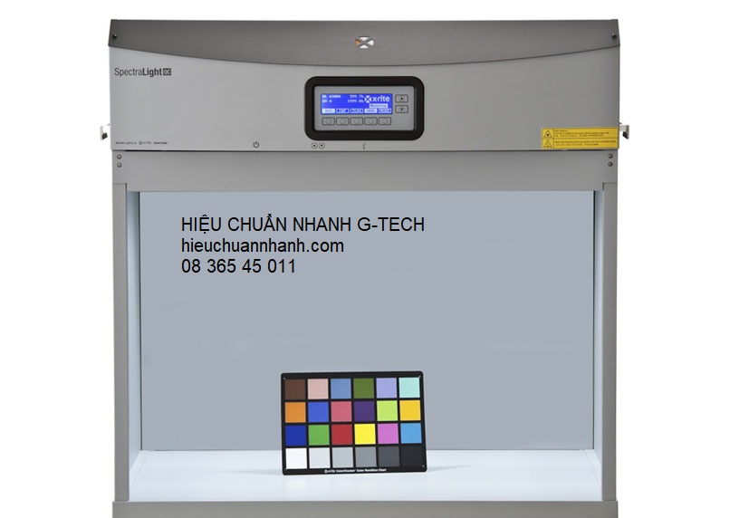 Hiệu chuẩn Tủ so màu vải/ Lightbox Hãng Xrite- Hiệu chuẩn G-TECH Hiệu chuẩn Tủ so màu vải/ Lightbox Hãng Xrite- Hiệu chuẩn G-TECH