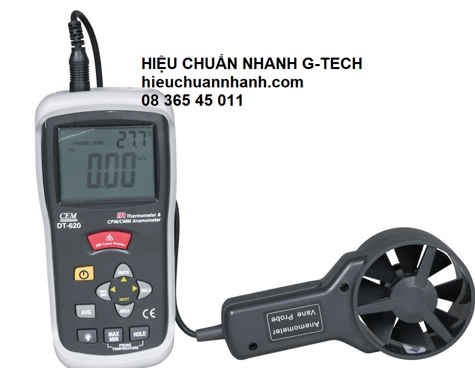 Hiệu chuẩn Máy đo tốc độ gió, nhiệt độ môi trường Hãng CEM- Hiệu chuẩn G-TECH Hiệu chuẩn Máy đo tốc độ gió, nhiệt độ môi trường Hãng CEM- Hiệu chuẩn G-TECH