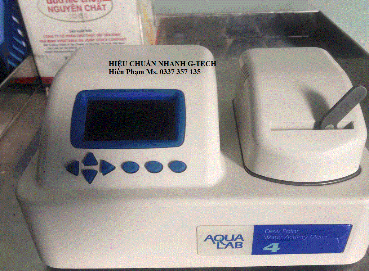 Hiệu chuẩn thiết bị đo hoạt độ của nước( Activity Water) Hiệu chuẩn thiết bị đo hoạt độ của nước( Activity Water)