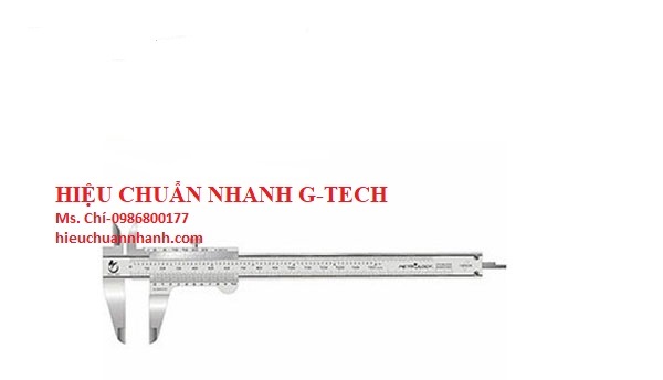 Hiệu chuẩn thước cặp cơ khí MITUTOYO 530-109 (0-300mm/0.05mm).Hiệu chuẩn nhanh G-tech Hiệu chuẩn thước cặp cơ khí MITUTOYO 530-109 (0-300mm/0.05mm).Hiệu chuẩn nhanh G-tech