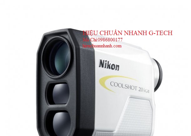 Hiệu chuẩn ống nhòm đo khoảng cách NIKON COOLSHOT 20 G II (5-730m/6-800 yd.).Hiệu chuẩn nhanh G-tech Hiệu chuẩn ống nhòm đo khoảng cách NIKON COOLSHOT 20 G II (5-730m/6-800 yd.).Hiệu chuẩn nhanh G-tech