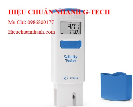 Hiệu chuẩn  bút Đo Độ Mặn/Nhiệt Độ HANNA HI98319 (70.0 ppt / 0.1 ppt; 50.0°C / 0.1°C).Hiệu chuẩn nhanh G-tech Hiệu chuẩn  bút Đo Độ Mặn/Nhiệt Độ HANNA HI98319 (70.0 ppt / 0.1 ppt; 50.0°C / 0.1°C).Hiệu chuẩn nhanh G-tech
