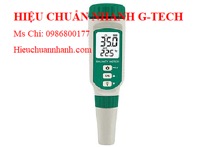 Hiệu chuẩn máy đo độ mặn SMARTSENSOR AR8012 (0~9.99ppt/10~50ppt; ±3%FS±1digit).Hiệu chuẩn nhanh G-tech Hiệu chuẩn máy đo độ mặn SMARTSENSOR AR8012 (0~9.99ppt/10~50ppt; ±3%FS±1digit).Hiệu chuẩn nhanh G-tech
