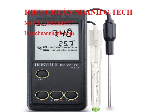 Hiệu chuẩn máy đo độ mặn HANNA HI931100.Hiệu chuẩn nhanh G-tech