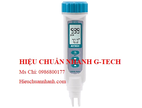 Hiệu chuẩn máy đo độ mặn và nhiệt độ EXTECH EC170 (0~70.0ppt, 0 to 50°C).Hiệu chuẩn nhanh G-tech Hiệu chuẩn máy đo độ mặn và nhiệt độ EXTECH EC170 (0~70.0ppt, 0 to 50°C).Hiệu chuẩn nhanh G-tech