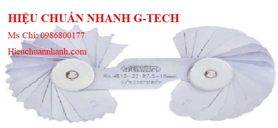 Hiệu chuẩn  căn lá Insize 4813-34 (1.0-7.0mm / 34 lá).Hiệu chuẩn nhanh G-tech Hiệu chuẩn  căn lá Insize 4813-34 (1.0-7.0mm / 34 lá).Hiệu chuẩn nhanh G-tech