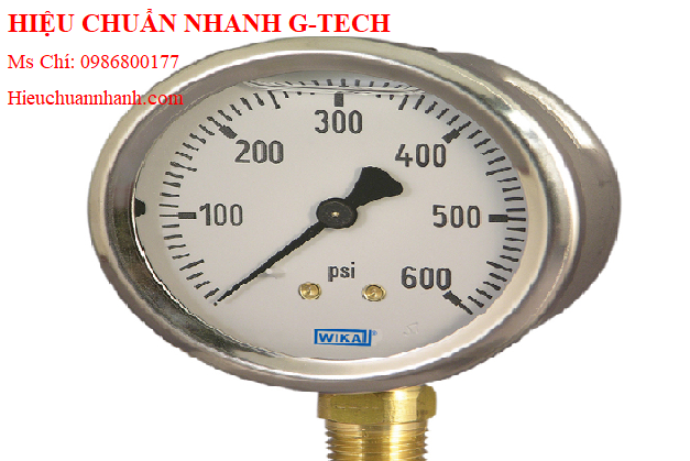 Hiệu chuẩn đồng hồ đo áp suất Wika 232.50 (1.6 MPa,dial 100,chân đứng).Hiệu chuẩn nhanh G-tech  Hiệu chuẩn đồng hồ đo áp suất Wika 232.50 (1.6 MPa,dial 100,chân đứng).Hiệu chuẩn nhanh G-tech