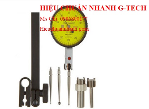 Hiệu chuẩn  đồng hồ so chân gập Mitutoyo 513-424-10T (0-0.5mm/0.01mm).Hiệu chuẩn nhanh G-tech Hiệu chuẩn  đồng hồ so chân gập Mitutoyo 513-424-10T (0-0.5mm/0.01mm).Hiệu chuẩn nhanh G-tech