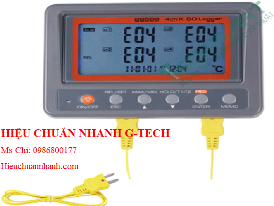 Hiệu chuẩn bộ ghi dữ liệu nhiệt độ 4 kênh skSATO SK-L400T (-202~1372°C).Hiệu chuẩn nhanh G-tech Hiệu chuẩn bộ ghi dữ liệu nhiệt độ 4 kênh skSATO SK-L400T (-202~1372°C).Hiệu chuẩn nhanh G-tech