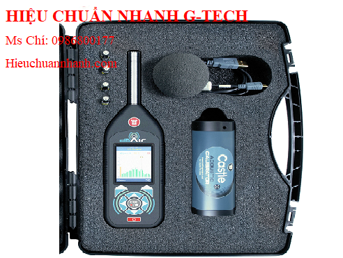 Hiệu chuẩn Bộ máy đo độ an toàn âm thanh và độ ồn môi trường Castle NK112 ( Class 1, Octave 1/3, 12.5 Hz-20 kHz, 95db ).Hiệu chuẩn nhanh G-tech  Hiệu chuẩn Bộ máy đo độ an toàn âm thanh và độ ồn môi trường Castle NK112 ( Class 1, Octave 1/3, 12.5 Hz-20 kHz, 95db ).Hiệu chuẩn nhanh G-tech