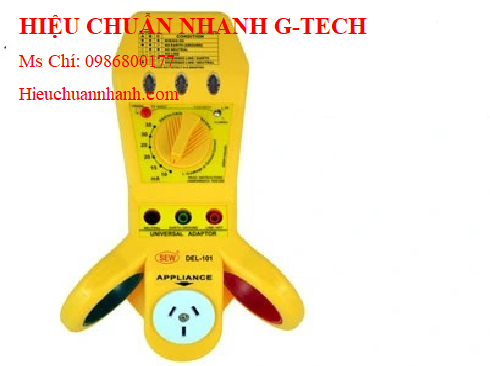 Hiệu chuẩn thiết bị kiểm tra đa năng ELCB/RCD/Wiring SEW DEL-101 (DUMBO).Hiệu chuẩn nhanh G-tech Hiệu chuẩn thiết bị kiểm tra đa năng ELCB/RCD/Wiring SEW DEL-101 (DUMBO).Hiệu chuẩn nhanh G-tech