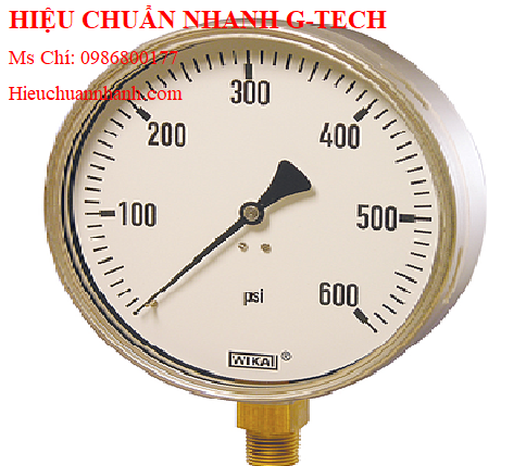 Hiệu chuẩn đồng hồ đo áp suất Wika 111.12 (6 kg/cm²(psi), dial 63).Hiệu chuẩn nhanh G-tech Hiệu chuẩn đồng hồ đo áp suất Wika 111.12 (6 kg/cm²(psi), dial 63).Hiệu chuẩn nhanh G-tech