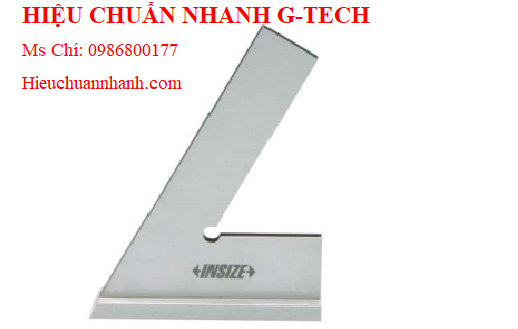 Hiệu chuẩn thước đo góc đế rộng INSIZE 4762-120 (60°; 120x80mm).Hiệu chuẩn nhanh G-tech Hiệu chuẩn thước đo góc đế rộng INSIZE 4762-120 (60°; 120x80mm).Hiệu chuẩn nhanh G-tech
