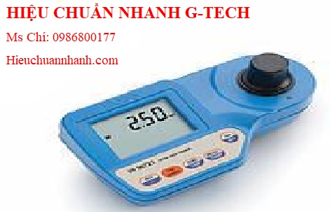 Hiệu chuẩn  máy đo sắt HANNA HI96721 (0.00 - 5.00 mg/L ).Hiệu chuẩn nhanh G-tech Hiệu chuẩn  máy đo sắt HANNA HI96721 (0.00 - 5.00 mg/L ).Hiệu chuẩn nhanh G-tech