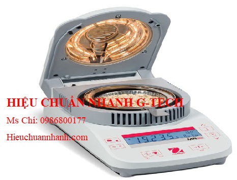 Hiệu chuẩn cân xác định độ ẩm (110g/0.05g – 100%/0.05%) MB25 Ohaus.Hiệu chuẩn nhanh G-tech Hiệu chuẩn cân xác định độ ẩm (110g/0.05g – 100%/0.05%) MB25 Ohaus.Hiệu chuẩn nhanh G-tech