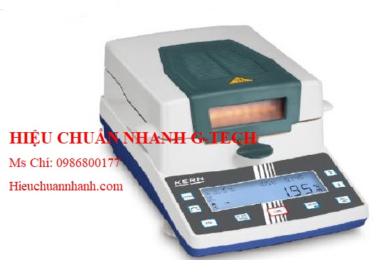 Hiệu chuẩn cân phân tích ẩm DAB 100-3 (110g; 0.001g) Kern.Hiệu chuẩn nhanh G-tech Hiệu chuẩn cân phân tích ẩm DAB 100-3 (110g; 0.001g) Kern.Hiệu chuẩn nhanh G-tech