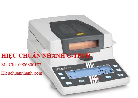 Hiệu chuẩn cân phân tích ẩm MLS 50-3D (50 g/ 1 mg) Kern.Hiệu chuẩn nhanh G-tech Hiệu chuẩn cân phân tích ẩm MLS 50-3D (50 g/ 1 mg) Kern.Hiệu chuẩn nhanh G-tech