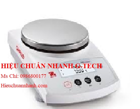 Hiệu chuẩn cân kỹ thuật 2 số lẻ, 2200g x 0.01g PR2202/E Ohaus.Hiệu chuẩn nhanh G-tech Hiệu chuẩn cân kỹ thuật 2 số lẻ, 2200g x 0.01g PR2202/E Ohaus.Hiệu chuẩn nhanh G-tech