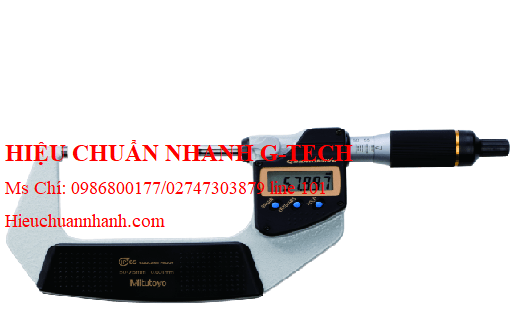 Hiệu chuẩn panme đo ngoài điện tử chống nước Mitutoyo 293-147 (50-75mm/0.001mm, 2mm/vòng xoay).Hiệu chuẩn nhanh G-tech Hiệu chuẩn panme đo ngoài điện tử chống nước Mitutoyo 293-147 (50-75mm/0.001mm, 2mm/vòng xoay).Hiệu chuẩn nhanh G-tech