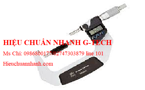 Hiệu chuẩn panme đo ngoài điện tử chống nước Mitutoyo 293-148 (75-100mm/0.001mm, 2mm/vòng xoay).Hiệu chuẩn nhanh G-tech  Hiệu chuẩn panme đo ngoài điện tử chống nước Mitutoyo 293-148 (75-100mm/0.001mm, 2mm/vòng xoay).Hiệu chuẩn nhanh G-tech