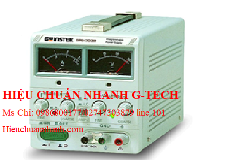 Hiệu chuẩn nguồn một chiều TTI EL303R (30V, 3A, 90W).Hiệu chuẩn nhanh G-tech Hiệu chuẩn nguồn một chiều TTI EL303R (30V, 3A, 90W).Hiệu chuẩn nhanh G-tech