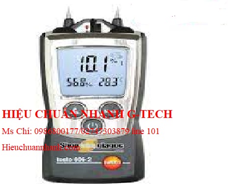 Hiệu chuẩn máy đo độ ẩm gỗ, vật liệu TESTO 606-2.Hiệu chuẩn nhanh G-tech Hiệu chuẩn máy đo độ ẩm gỗ, vật liệu TESTO 606-2.Hiệu chuẩn nhanh G-tech