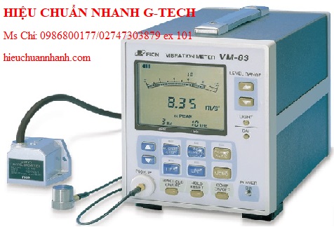 Mua Bán Máy Đo Độ Rung VM-83 Kèm Hiệu Chuẩn.Hiệu chuẩn nhanh G-tech