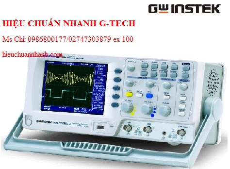 Phân Phối Máy Hiện Sóng Số, Model: GDS-1152A-U (150Mhz, 2 CH, 1Gsa/S) Kèm Hiệu Chuẩn