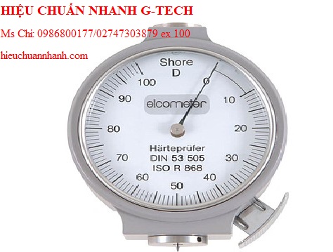 Hiệu chuẩn máy đo độ cứng Shore ELCOMETER 3120 (Shore A & khối 10N). Hiệu chuẩn nhanh G-tech Hiệu chuẩn máy đo độ cứng Shore ELCOMETER 3120 (Shore A & khối 10N). Hiệu chuẩn nhanh G-tech