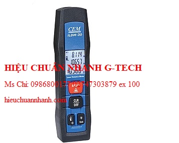 Hiệu chuẩn  máy đo khoảng cách laze CEM iLDM-50 (0.05 ~ 50m). Hiệu chuẩn nhanh G-tech Hiệu chuẩn  máy đo khoảng cách laze CEM iLDM-50 (0.05 ~ 50m). Hiệu chuẩn nhanh G-tech