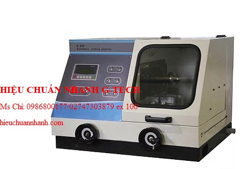 Hiệu chuẩn  máy cắt mẫu kim loại YUZHONG Q-80Z (80mm). Hiệu chuẩn nhanh G-tech