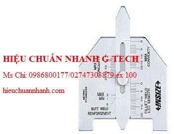 Hiệu chuẩn thước đo mối hàn INSIZE 4851-1. Hiệu chuẩn nhanh G-tech Hiệu chuẩn thước đo mối hàn INSIZE 4851-1. Hiệu chuẩn nhanh G-tech