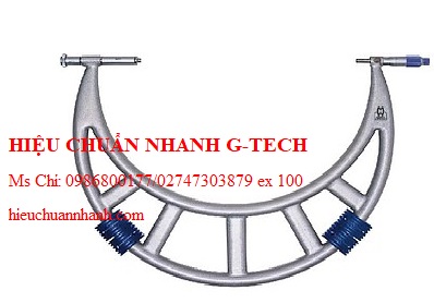 Hiệu chuẩn panme đo ngoài cơ khí MOORE & WRIGHT (ANH) MW220-08 (1000-1200mm, 0.01mm). Hiệu chuẩn nhanh G-tech Hiệu chuẩn panme đo ngoài cơ khí MOORE & WRIGHT (ANH) MW220-08 (1000-1200mm, 0.01mm). Hiệu chuẩn nhanh G-tech