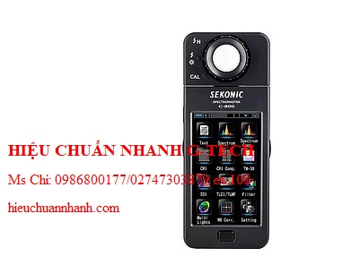 Hiệu chuẩn máy đo phổ SEKONIC C-800-U (1~200,000 lx, 380nm~780nm). Hiệu chuẩn nhanh G-tech Hiệu chuẩn máy đo phổ SEKONIC C-800-U (1~200,000 lx, 380nm~780nm). Hiệu chuẩn nhanh G-tech
