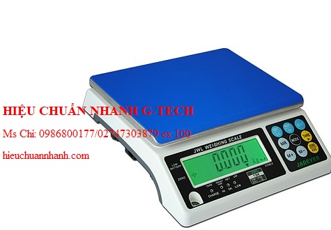 Cân điện tử cân điện tử JADEVER JWL-30K. Hiệu chuẩn nhanh G-tech