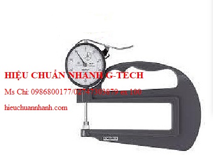 Hiệu chuẩn đồng hồ đo độ dày vật liệu kiểu cơ MITUTOYO 7323 (0-20mm/ 0.01mm). Hiệu chuẩn nhanh G-tech Hiệu chuẩn đồng hồ đo độ dày vật liệu kiểu cơ MITUTOYO 7323 (0-20mm/ 0.01mm). Hiệu chuẩn nhanh G-tech