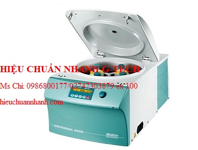 Hiệu chuẩn máy li tâm lạnh Hettich UNIVERSAL 320R (4x200 ml, 15000 vòng/phút). Hiệu chuẩn nhanh G-tech Hiệu chuẩn máy li tâm lạnh Hettich UNIVERSAL 320R (4x200 ml, 15000 vòng/phút). Hiệu chuẩn nhanh G-tech