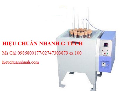 Hiệu chuẩn máy thử nghiệm lão hóa của ống nghiệm Yasuda 122. Hiệu chuẩn nhanh G-tech Hiệu chuẩn máy thử nghiệm lão hóa của ống nghiệm Yasuda 122. Hiệu chuẩn nhanh G-tech