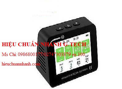 Hiệu chuẩn máy đếm hạt tiểu phân trong không khí PCE RCM 16. Hiệu chuẩn nhanh G-tech Hiệu chuẩn máy đếm hạt tiểu phân trong không khí PCE RCM 16. Hiệu chuẩn nhanh G-tech