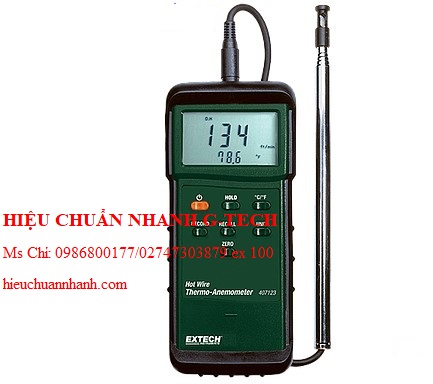 Hiệu chuẩn máy đo tốc độ gió, nhiệt độ gió EXTECH 407123 (0-20m/s). Hiệu chuẩn nhanh G-tech Hiệu chuẩn máy đo tốc độ gió, nhiệt độ gió EXTECH 407123 (0-20m/s). Hiệu chuẩn nhanh G-tech