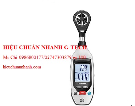 Hiệu chuẩn máy đo tốc độ gió mini CEM DT-90 (1.10~25.00m/s, 40~90.0km/h). Hiệu chuẩn nhanh G-tech Hiệu chuẩn máy đo tốc độ gió mini CEM DT-90 (1.10~25.00m/s, 40~90.0km/h). Hiệu chuẩn nhanh G-tech