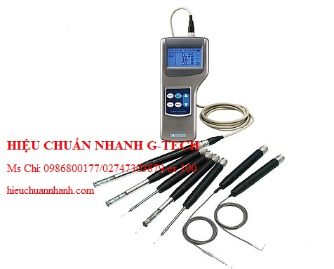 Hiệu chuẩn điện cực đo tốc độ dòng khí, nhiệt độ Kanomax 6541-2G. Hiệu chuẩn nhanh G-tech Hiệu chuẩn điện cực đo tốc độ dòng khí, nhiệt độ Kanomax 6541-2G. Hiệu chuẩn nhanh G-tech