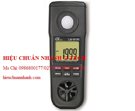 Hiệu chuẩn máy đo tốc độ gió, ánh sáng, độ ẩm, nhiệt độ LUTRON LM-8100. Hiệu chuẩn nhanh G-tech Hiệu chuẩn máy đo tốc độ gió, ánh sáng, độ ẩm, nhiệt độ LUTRON LM-8100. Hiệu chuẩn nhanh G-tech